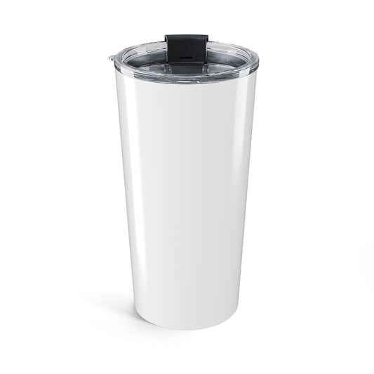 20 oz Tumbler — “The New American Dream is to Leave™” (White / Black Text)